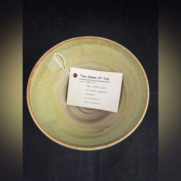 Studio Art Pottery “You-Name-It” Cup Bowl Signed Sondra Tea Coffee Snacks Yogurt - Picture 2 of 7